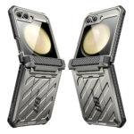 Coque intégrale Supcase Unicorn Beetle Pro pour Samsung Galaxy Z Flip6 / Flip7 FE - Titan Gray – Image 4