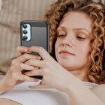 Coque Techsuit Carbon Silicone pour Samsung Galaxy M35 - Black – Image 6