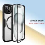 Coque intégrale Techsuit ColorVerse 360 MagSafe pour iPhone 15 - Black – Image 6