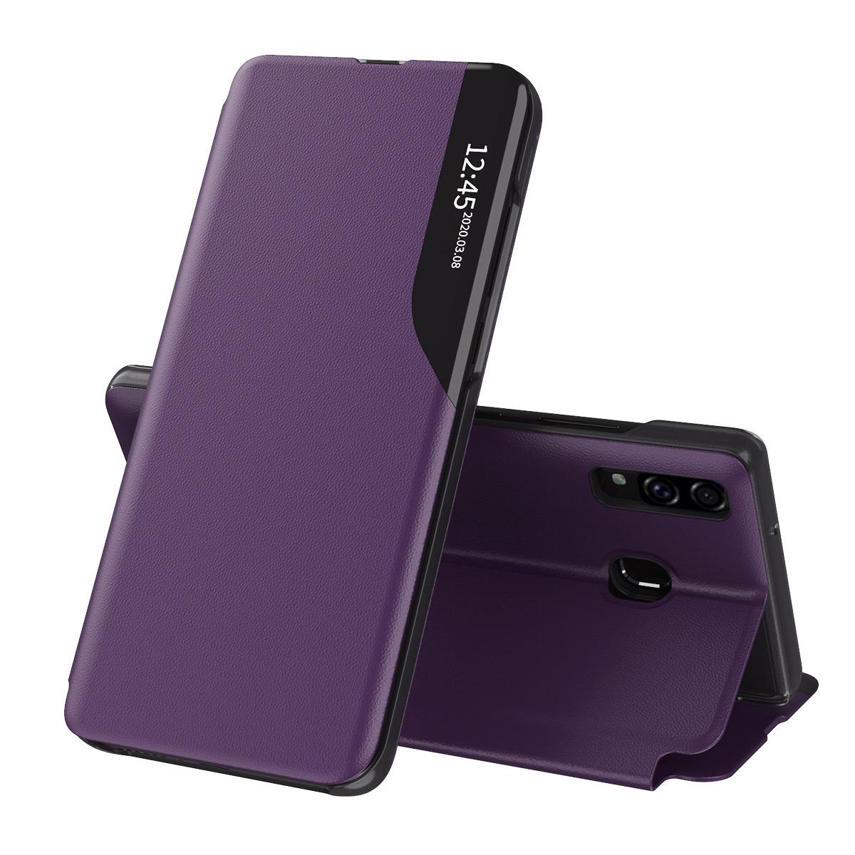 136831 Étui à rabat Techsuit eFold Series pour Samsung Galaxy A20e - Purple – Image 1