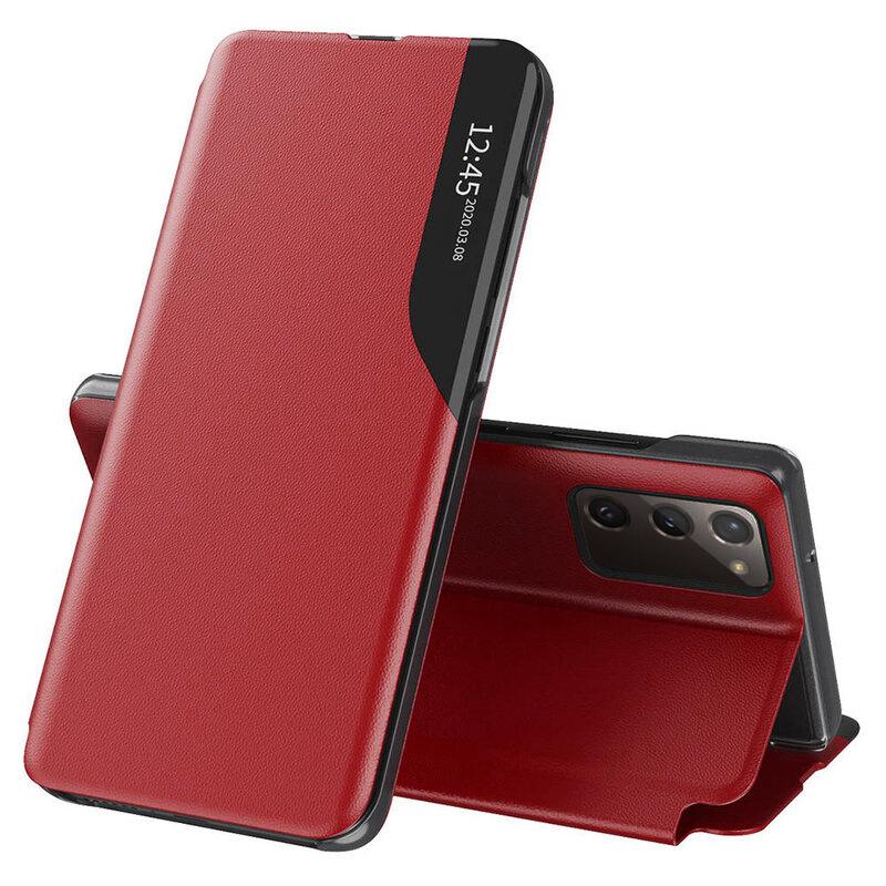 136897 Étui à rabat Techsuit eFold Series pour Samsung Galaxy S20 FE - Red – Image 1