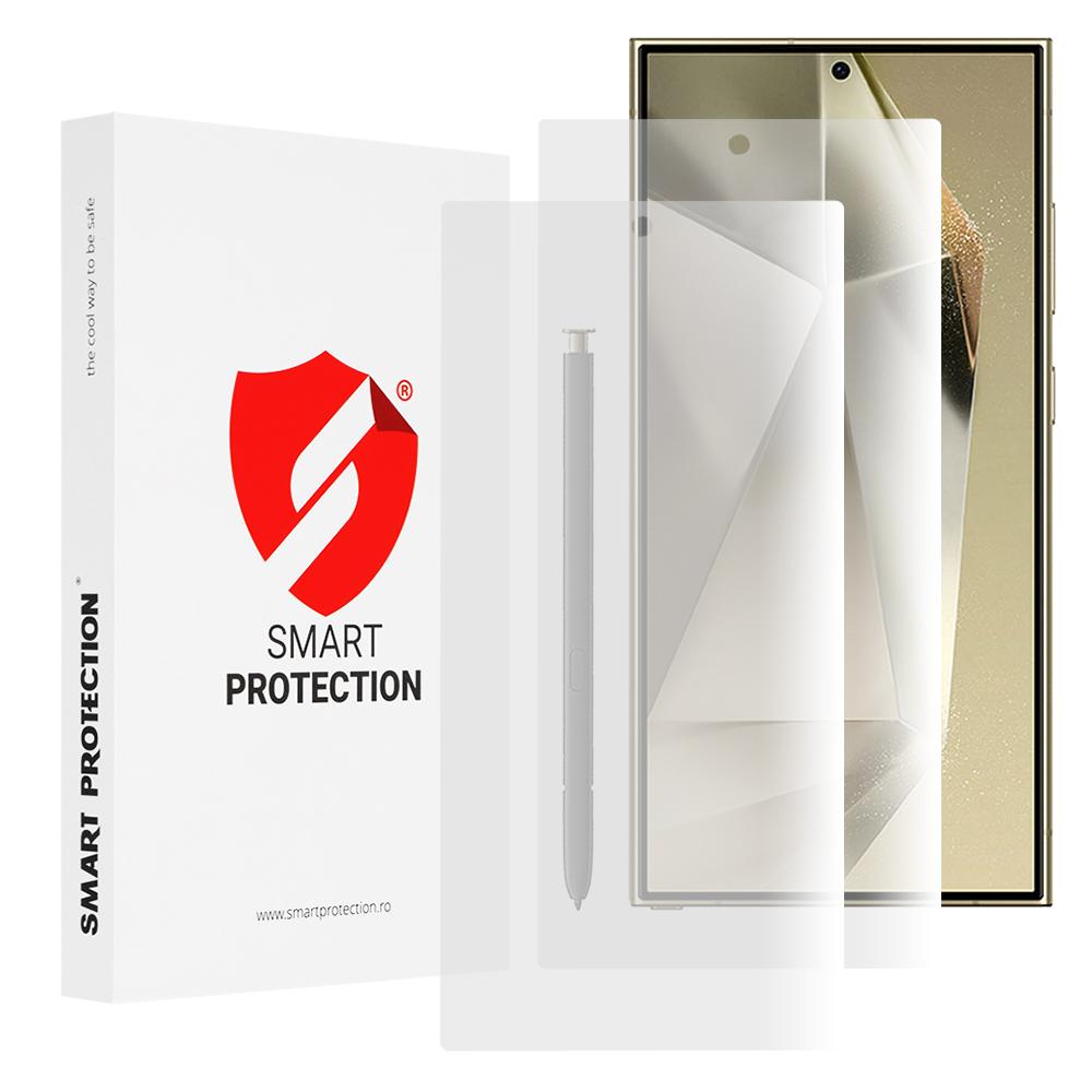 1393723 Lot de 2 protections d'écran Smart Protection Premium Classic pour Samsung Galaxy S24 Ultra - Clear – Image 1