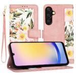 Étui portefeuille Techsuit FlipCraft pour Samsung Galaxy A25 - Sweetheart Pink