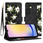 Étui portefeuille Techsuit FlipCraft pour Samsung Galaxy A25 - Flowers of the Dawn
