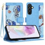 Étui portefeuille Techsuit FlipCraft pour Samsung Galaxy A35 - Vibrant Blue