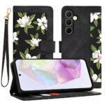 Étui portefeuille Techsuit FlipCraft pour Samsung Galaxy A35 - Flowers of the Dawn