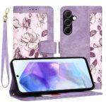 Étui portefeuille Techsuit FlipCraft pour Samsung Galaxy A55 - Mysterious Purple