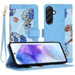 Étui portefeuille Techsuit FlipCraft pour Samsung Galaxy A55 - Vibrant Blue