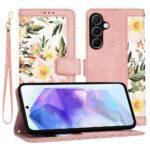 Étui portefeuille Techsuit FlipCraft pour Samsung Galaxy A55 - Sweetheart Pink