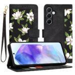 Étui portefeuille Techsuit FlipCraft pour Samsung Galaxy A55 - Flowers of the Dawn