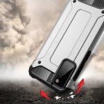 Coque Techsuit Hybrid Armor pour Samsung Galaxy S20 FE - Black – Image 2