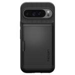 Coque porte-cartes Spigen Slim Armor CS pour Google Pixel 9 Pro XL - Black – Image 4