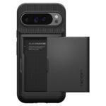 Coque porte-cartes Spigen Slim Armor CS pour Google Pixel 9 Pro XL - Black – Image 5