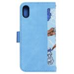 Étui portefeuille Techsuit FlipCraft pour iPhone X / iPhone XS - Vibrant Blue – Image 3
