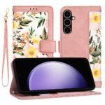 Étui portefeuille Techsuit FlipCraft pour Samsung Galaxy S23 FE - Sweetheart Pink