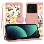 Étui portefeuille Techsuit FlipCraft pour Xiaomi 13T / 13T Pro - Sweetheart Pink