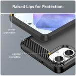 Coque Techsuit Carbon Silicone pour Samsung Galaxy A06 - Black – Image 2