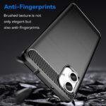 Coque Techsuit Carbon Silicone pour Samsung Galaxy A06 - Black – Image 3