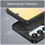 Coque Techsuit Carbon Silicone pour Samsung Galaxy A16 4G / A16 5G - Black – Image 4