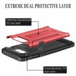 Coque Techsuit Hybrid Armor pour Samsung Galaxy S6 - Black – Image 2