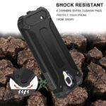 Coque Techsuit Hybrid Armor pour Samsung Galaxy S4 - Black – Image 4