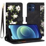 Étui portefeuille Techsuit FlipCraft pour iPhone 12 / 12 Pro - Flowers of the Dawn