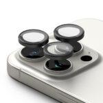 Lot de 2 protections d'objectif Ringke Camera Lens Frame Glass pour iPhone 16 Pro / iPhone 16 Pro Max - Black – Image 2