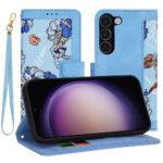 Étui portefeuille Techsuit FlipCraft pour Samsung Galaxy S23 - Vibrant Blue