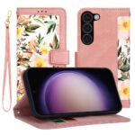 Étui portefeuille Techsuit FlipCraft pour Samsung Galaxy S23 - Sweetheart Pink