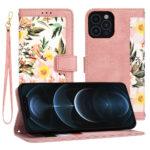 Étui portefeuille Techsuit FlipCraft pour iPhone 12 Pro Max - Sweetheart Pink