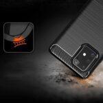 Coque Techsuit Carbon Silicone pour Samsung Galaxy S10 Lite - Black – Image 3