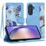 Étui portefeuille Techsuit FlipCraft pour Samsung Galaxy A54 - Vibrant Blue