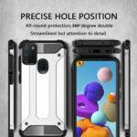Coque Techsuit Hybrid Armor pour Samsung Galaxy A21s - Black – Image 5