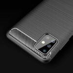 Coque Techsuit Carbon Silicone pour Samsung Galaxy A51 4G / A51 5G - Black – Image 5