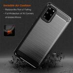 Coque Techsuit Carbon Silicone pour Samsung Galaxy S20 Plus - Black – Image 5