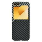 Coque Techsuit Carbonite FiberShell pour Samsung Galaxy Z Flip6 / Flip7 FE - Stealth Gray – Image 3