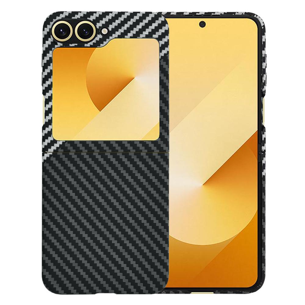 1492063 Coque Techsuit Carbonite FiberShell pour Samsung Galaxy Z Flip6 / Flip7 FE - Stealth Gray – Image 1