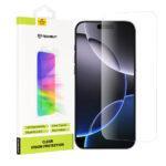 Protection d'écran Techsuit Clear Vision Glass pour iPhone 16 Pro Max - Transparent