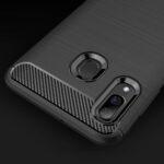 Coque Techsuit Carbon Silicone pour Samsung Galaxy A40 - Black – Image 6