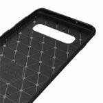 Coque Techsuit Carbon Silicone pour Samsung Galaxy S10 - Black – Image 2