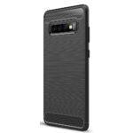 Coque Techsuit Carbon Silicone pour Samsung Galaxy S10 Plus - Black – Image 4