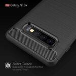 Coque Techsuit Carbon Silicone pour Samsung Galaxy S10 Plus - Black – Image 5
