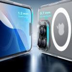 Coque MagSafe ESR Classic Hybrid HaloLock + film protecteur pour iPhone 16 Pro Max - Frosted Clear – Image 4