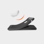 Coque Techsuit Carbon Silicone pour iPhone XS Max - Black – Image 3