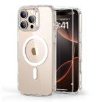 Coque MagSafe ESR Classic Hybrid HaloLock + film protecteur pour iPhone 16 Pro Max - Clear