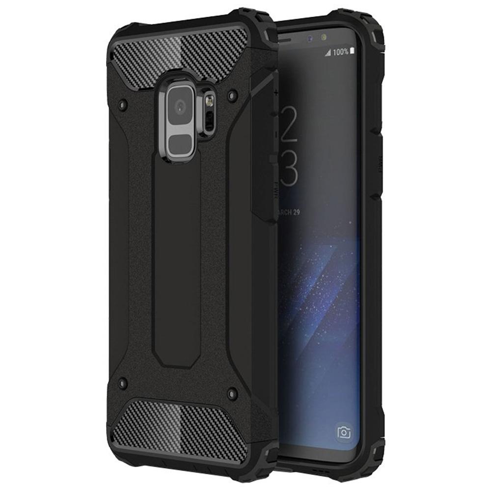 151527 Coque Techsuit Hybrid Armor pour Samsung Galaxy S9 - Black – Image 1