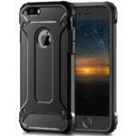 Coque Techsuit Hybrid Armor pour iPhone 5 / iPhone 5S / iPhone SE - Black