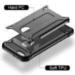 Coque Techsuit Hybrid Armor pour iPhone 5 / iPhone 5S / iPhone SE - Black – Image 3