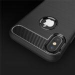 Coque Techsuit Carbon Silicone pour iPhone X / iPhone XS - Black – Image 3