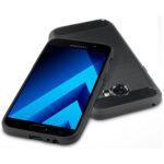 Coque Techsuit Carbon Silicone pour Samsung Galaxy A5 2017 - Black – Image 3